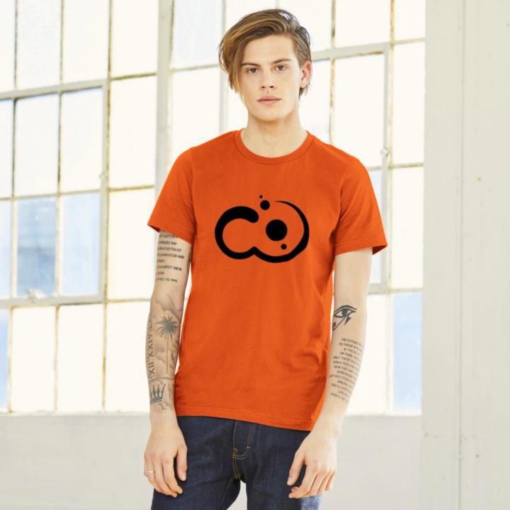 Playera naranja intenso Wachiverso Clásico (unisex) del Fan Club