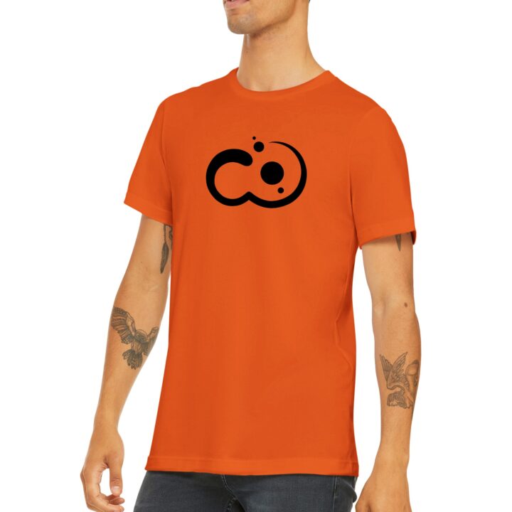 Playera brillante naranja Wachiverso Clásico del Fan Club