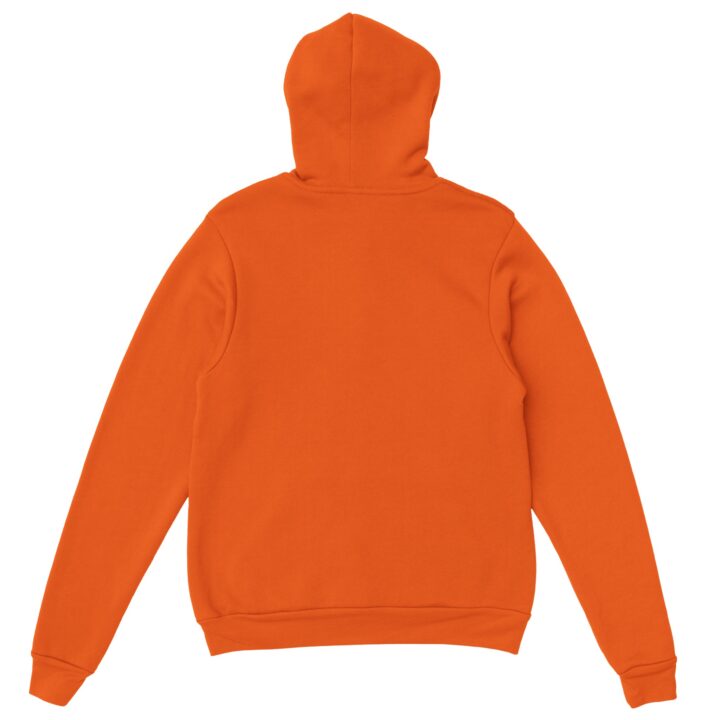 Hoodie naranja del Fan Club